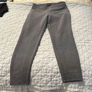 White House Black Market Gray Skinny Pants with Tapered Legs